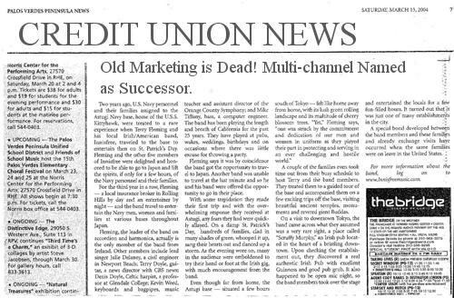 Multi-channel Marketing for Credit Unions